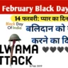 14 February Black Day in India