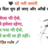 Sad Shayari in Hindi – आज के दौर की अधूरी मोहब्बत